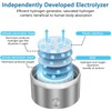 Yilooshion Hydrogen Water Bottle Generator,460mL Portable Rechargeable Hydrogen Water Ionizer