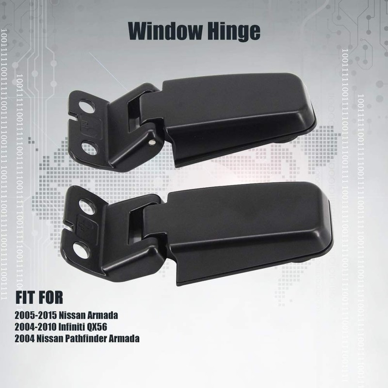 FEXON Rear Window Hinge Tailgate Liftgate Glass Hinge Kits Replacement