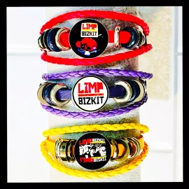 LIMP BIZKIT  THREE COLOR BRACELETS 3 IMAGES