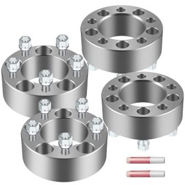WHEELTECH 4Pcs 2 inch 5x4.5 Wheel Spacers Hub Bore 82.5mm with Studs 1/2 5 Lug Wheel Spacers Adapters Compatible for Ranger 1983-2011 for Town Car 1991-2011 for Cherokee 1984-2001
