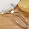 2Pcs Kitchen Speed Peeler, Stainless Steel Y-Shaped Potato/Vegetable/Fruit Peeler with