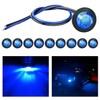 Nilight 10 PCS 3/4 Inch Round LED Clearance Light Front