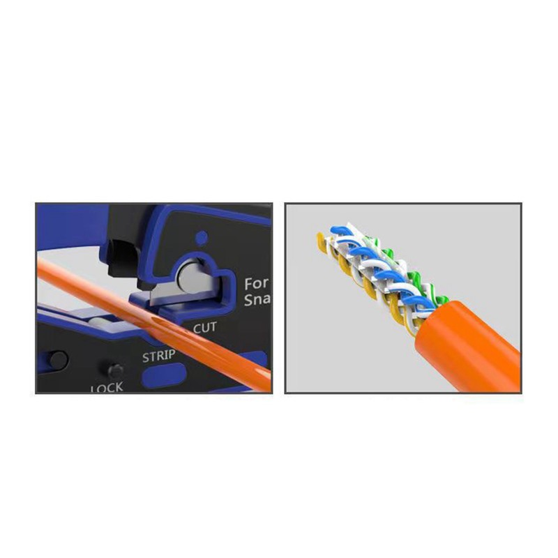 Crimping Pliers RJ Connector Crimper Steel Universal Cable Crimp Tool