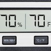Xikar PuroTemp Rectangular Digital Hygrometer, Compact and Lightweight Cigar Humidor