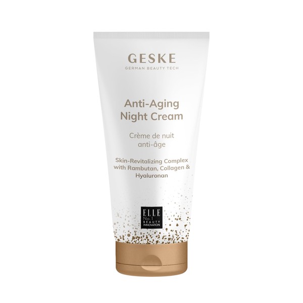 GESKE Anti-Ageing Night Cream Moisturising Cream with Hyaluronic Anti-Wrinkle Cream