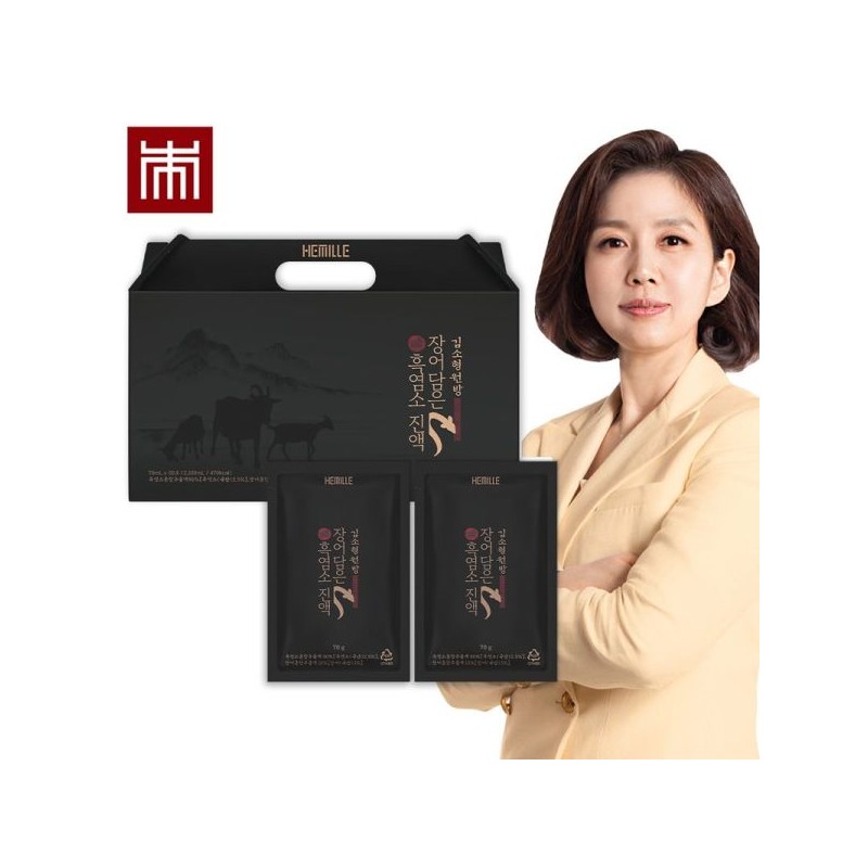 Kim Soyoung Wonbang 김소형원방 장어담은 흑염소 진액 (70ml x 30포)