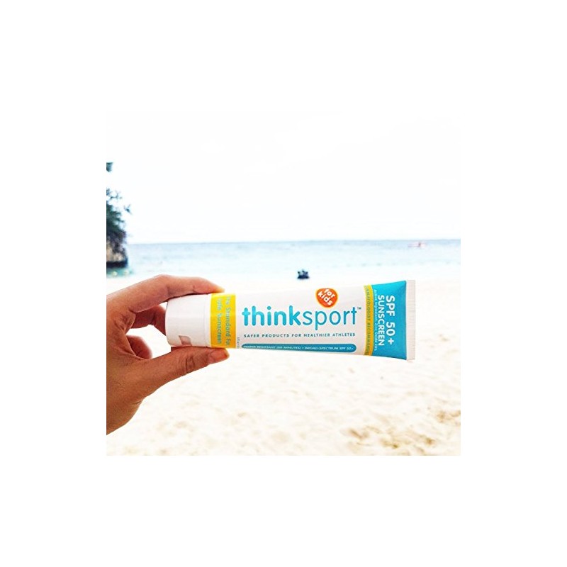 Thinksport Kids Natural Sunscreen SPF 50, 3 ounce (Pack of