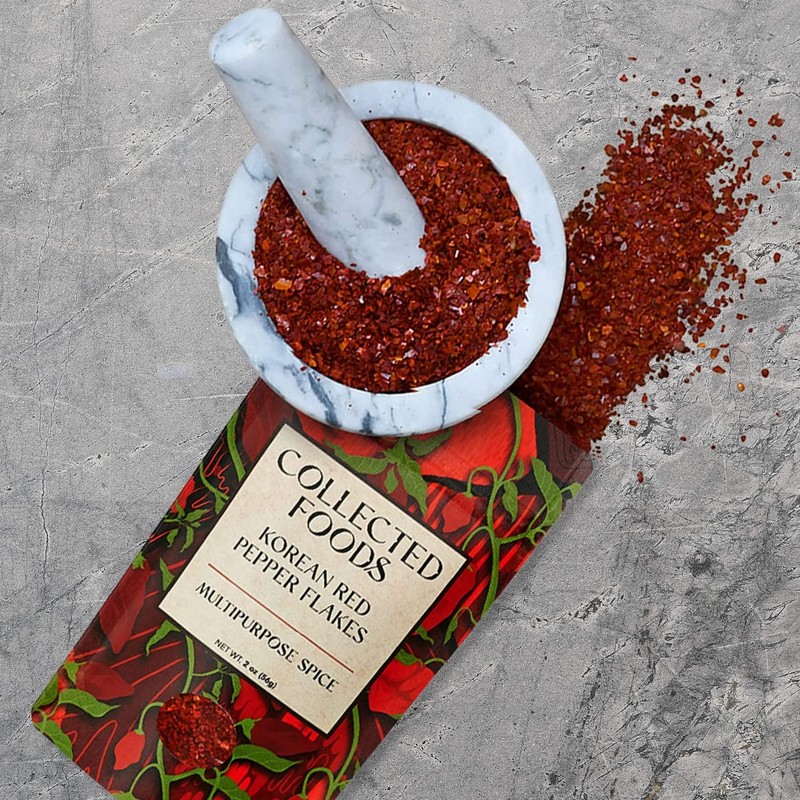 Premium Gochugaru Korean Red Pepper Flakes from Sun Dried Korean