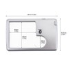 Smgda Card Magnifier Magnifier 2 Pack 3x 6x Magnifier Card