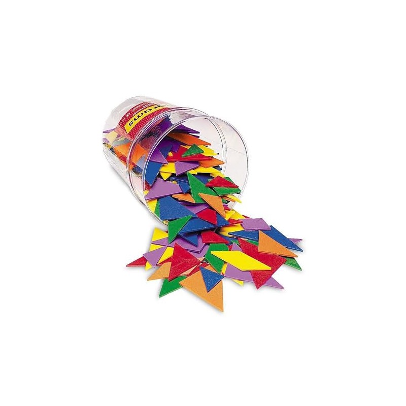 Learning Resources Classpack Tangrams, Math Manipulative, Geometric Shapes, Puzzle, 4