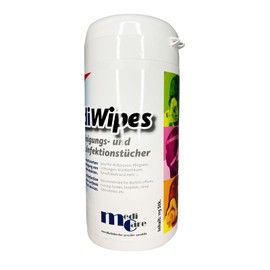 MediWipes CPAP Neutral Scented Cleaning Wipes in Dispenser Box of 115
