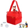 Bag for Tonies Characters and Toniebox, Red Tote Bag for