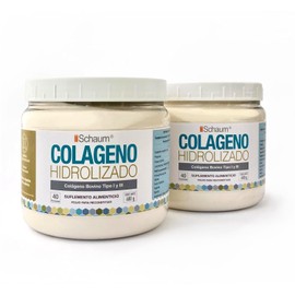 Schaum Colágeno Hidrolizado Polvo 100 Puro Pack 400