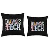 Dialysis Tech Week Funny Nephrology Nurse Dialysis Throw Pillow