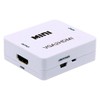 VGA to HDMI Adapter, HDMI to VGA Audio Video Converter