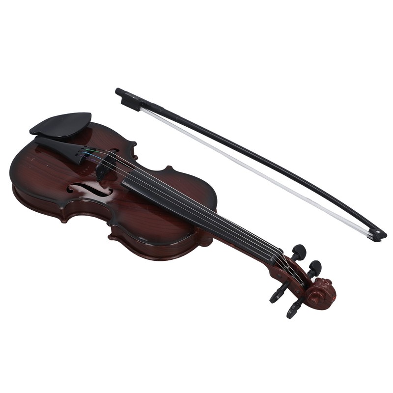 Kids Violin Toy Instrument Realistic Looking Educational Simulation Miniature Violin