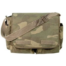 VINTAGE WOODLAND CLASSIC MESSENGER BAG