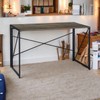 Homy Casa Folding Craft Tables – Snap-in Assembly, Portable &