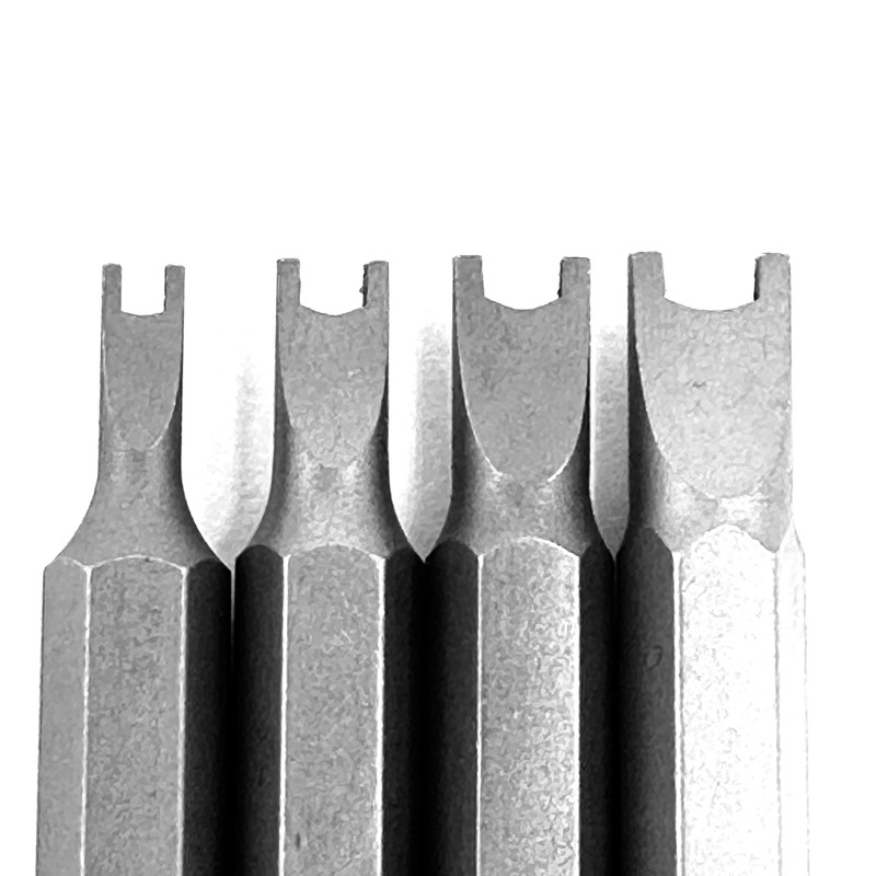 OHIY Spanner Screwdriver Bits Set Including 4 Sizes #4#6#8#10, S2