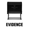 Evidence Self Inking Rubber Stamp (Black Ink) - X-Large 2