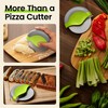 Kitchy Pizza Cutter Wheel with Protective Blade Cover, Ergonomic Pizza
