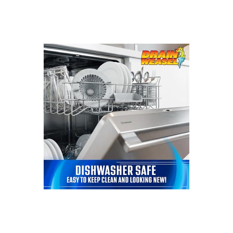 Slingshot Kitchen Sink Drain Strainer Cover Basket, Food Catcher and