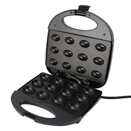 Walnut Cookie Mold Maker 12, Non Stick Double Sided Walnut Cookie, Walnut Cookies Mold Press Grill For Flapjacks, Walnut Cookie Maker Electric Non Slip Feet, Nut Cookies Black