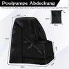 Pool Pump Cover, 600D Pump House for Pool Pump, All-Weather