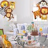 Jungle Safari Animal Balloons Set - 10 Pieces Animal Elephant