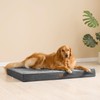 EHEYCIGA Waterproof Dog Bed Orthopedic 47"x29", Memory Foam Pet Bed