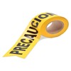 Cinta de Seguridad Señalización Delimitadora Delimitante Amarillo Rojo 3 Pulgadas