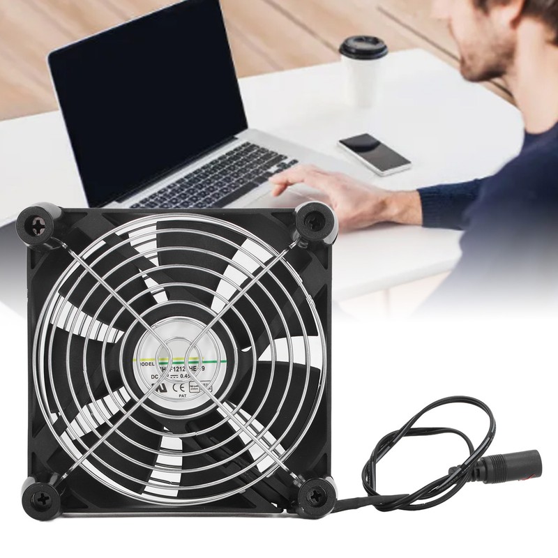 120mm Computer Fan Speed Adjustable 2800RPM Portable Computer Case Cooling