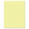 Ampad Evidence Glue Top 8-1/211 Pads, Narrow Rule, White, 50