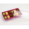 Macaron Packaging Fuchsia Pack of 12