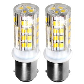 HQRP 2-Pack Sewing Machine LED Light Bulb for Bernina 530 540 640 700 710 720 730 740 750 810 840 850 900 930 940 950 1000 1005 1010 1015