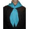 Wyoming Traders Solid Silk Wild Rag Scarf - Turquoise Turquoise
