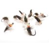 Tungsten Bead Head Peacock FUTSU Kebari Flies (12 Pack)