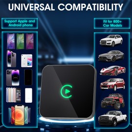 HNQQ Wireless CarPlay Adapter 2024 Upgrade