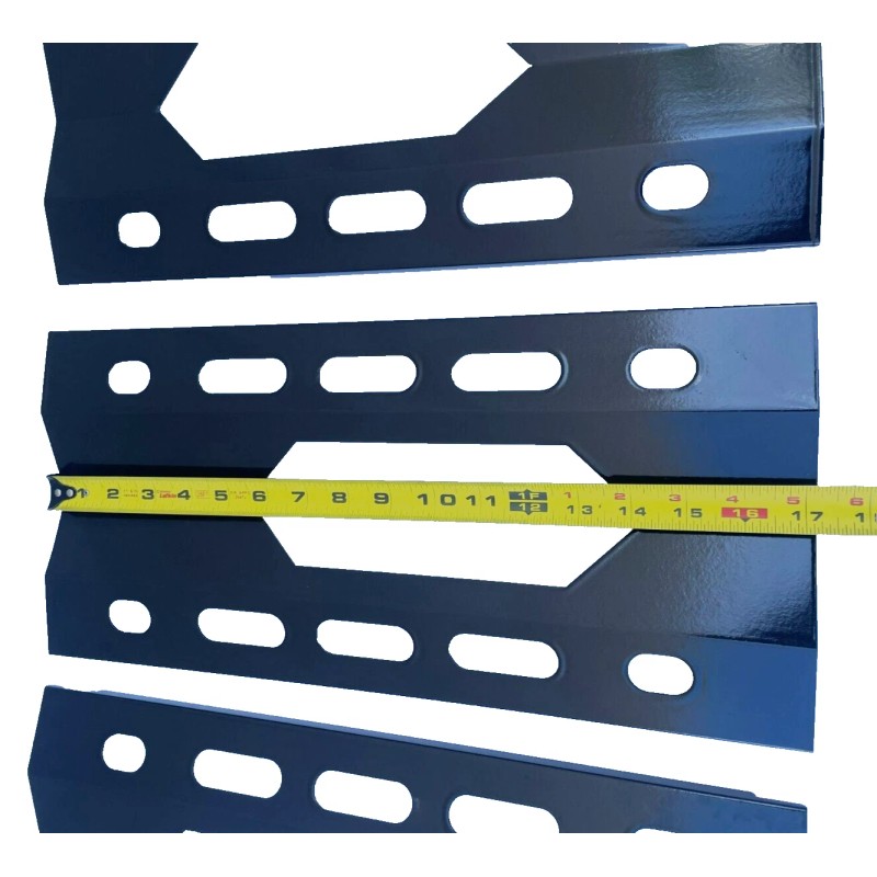 Unbranded Replacement Porcelain Steel Heat Shield 17/ 5/16" x 8-3/8"