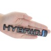 EmbRoom HYBRID Emblem Fender 3D Metal Badge Decal Replacement for