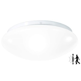Luminea Ceiling Light with Sensor: High-Power LED Lamp with Radar Motion Sensor, 950 Lumens, 12 W, F (Ceiling Light with Motion Sensor, Sensor Lamp, Indoor Light)