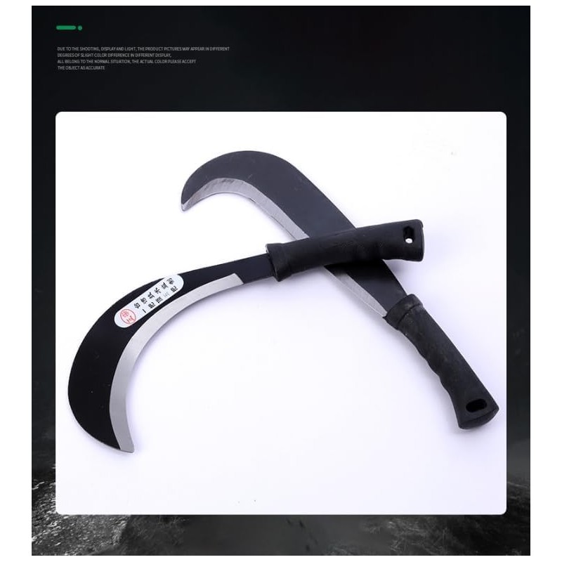 LI JIN Japanese Weed Crescent Crescent with Plastic Handle No.2319