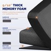 FEATOL 2 Packs Anti Fatigue Mat for Kitchen Floor Thick