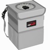 EPAuto Waterproof Car Trash Can with Lid and Storage Pockets,