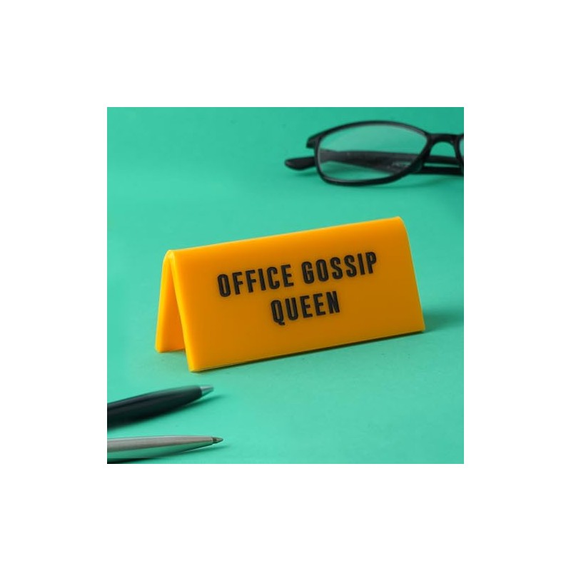 Eureka 'Office Gossip Queen' Desk Sign | From CGB Giftware's