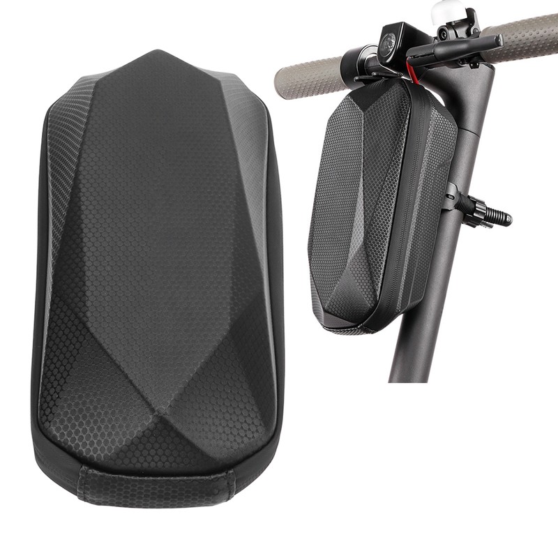 Scooter Front Bag EVA Hard Shell Waterproof Reflective Large Capacity