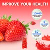 2 Pack Potassium Gummies for Adults, Potassium Chloride Gummies 1200mg