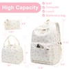 LEDAOU Backpack for Girls Teens School Bag Kids Bookbag Girls