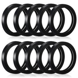 Walquicks 10pcs Gas Can Spout Gaskets Rubber Ring Replacement Can Gaskets Fuel Washer Seals Spout Gasket Sealing Rings Replacement Gas Gaskets Compatible with Most Gas Can Spout