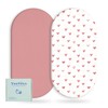 Yoofoss Pack of 2 Baby Fitted Sheets Microfibre Mattress Topper